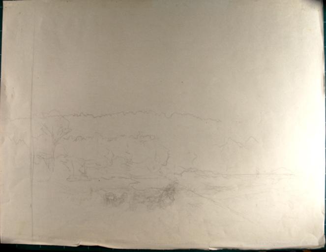 Paysage, Armand Charnay, 2e moitié 19e siècle, 1er quart 20e siècle