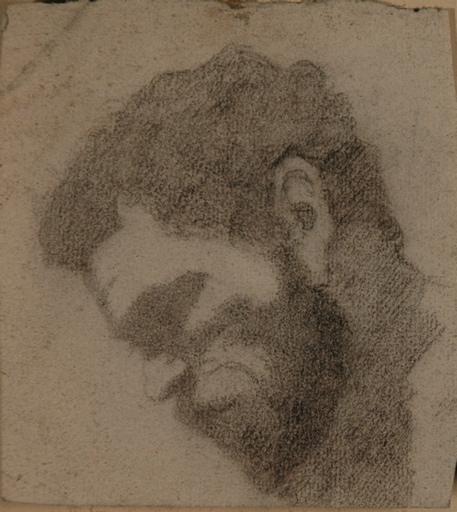 Etudes d'intérieur (recto). Etude d'intérieur et deux portraits (verso)_2