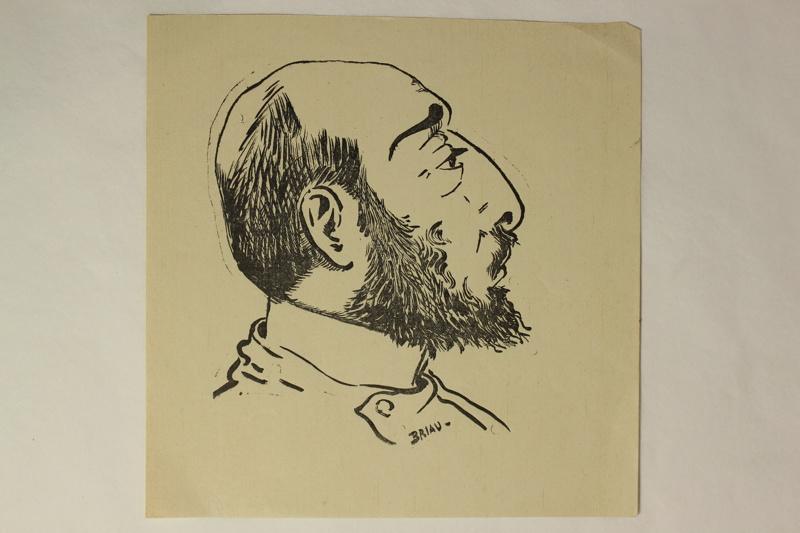 Caricature d'un personnage non identifié (titre factice)_0