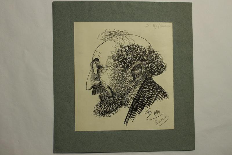 Caricature du docteur Rifaux — A Sassier