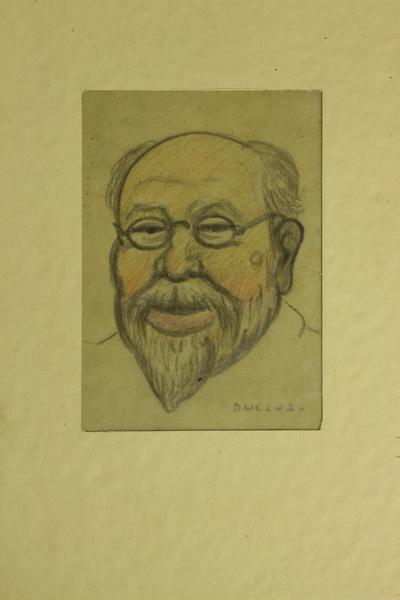 Caricature de Joseph Teissier, Jean Duclos, 1926 avant
