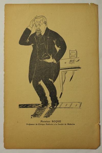 Caricature de Monsieur Roque