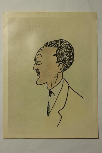Caricature du docteur Rochet, Emile Tahindjis, 1900-1925