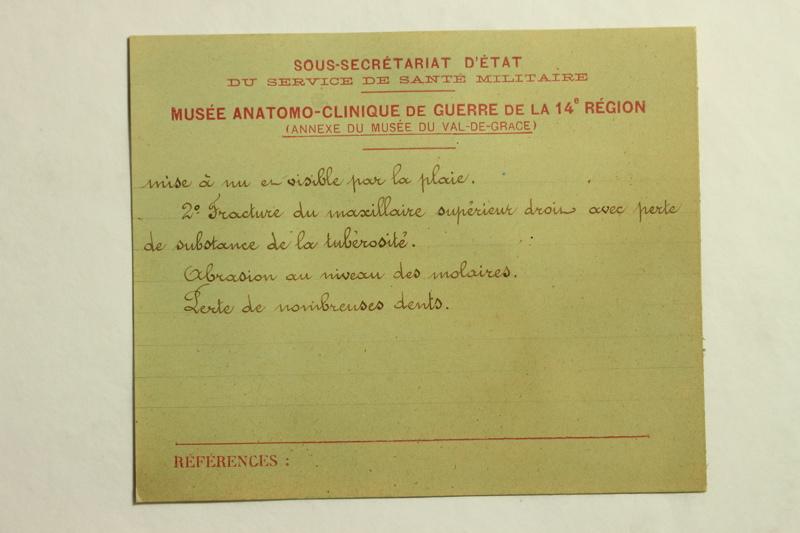 Gueules Cassées (titre factice), Raphaël Désiré Freida, 1917