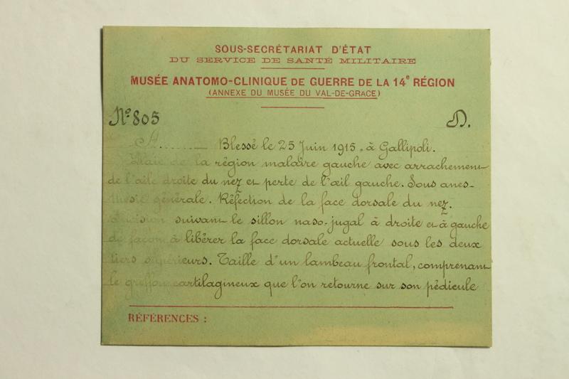 Gueules Cassées (titre factice), Raphaël Désiré Freida, 1918