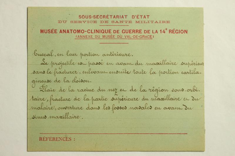 Gueules Cassées (titre factice), Raphaël Désiré Freida, 1917