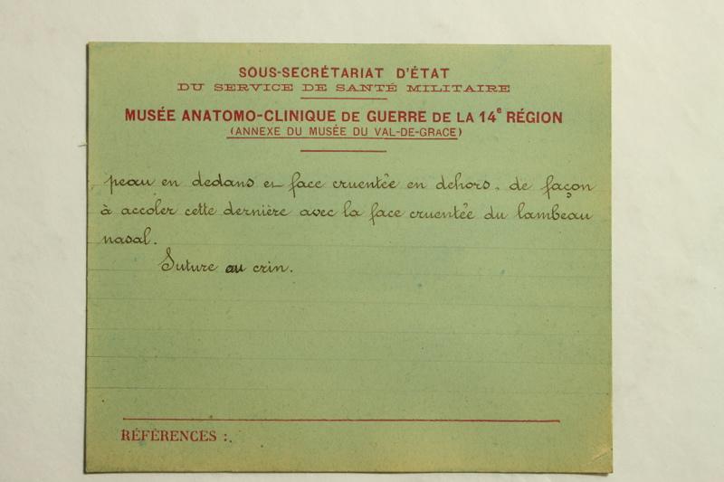 Gueules Cassées (titre factice), Raphaël Désiré Freida, 1917 achevé en