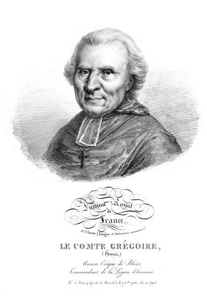 Le Comte Grégoire (Henri), ancien Evêque de Blois, Commandant de la Légion d'honneur. Né à Vetro (dept de la Meurthe) le 4 Xbre 1750, élu en 1795. (titre inscrit), 18e siècle