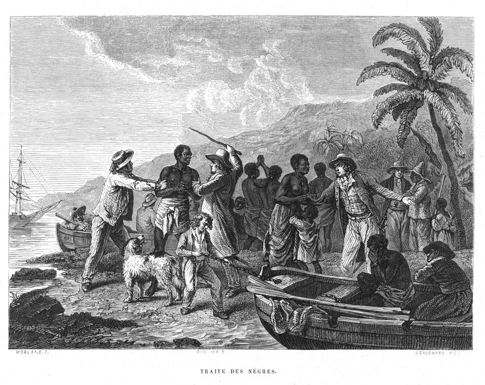 Traite des nègres (titre inscrit), George Morland, 1794 après