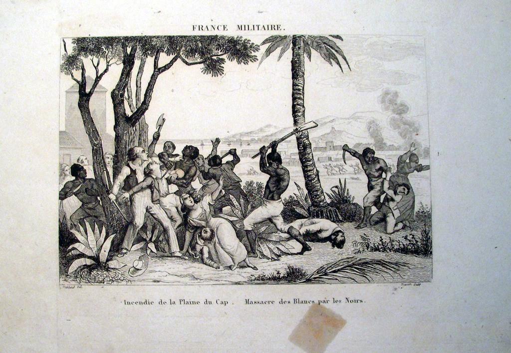 Incendie de la Plaine du Cap. Massacre des Blancs par les Noirs. (titre inscrit)_0