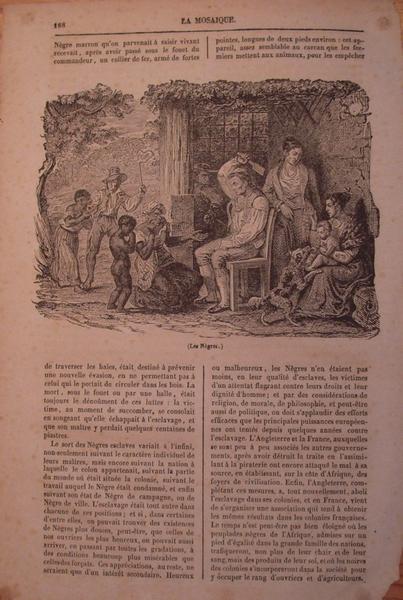 La Mosaïque / (Les Nègres) (titre inscrit)