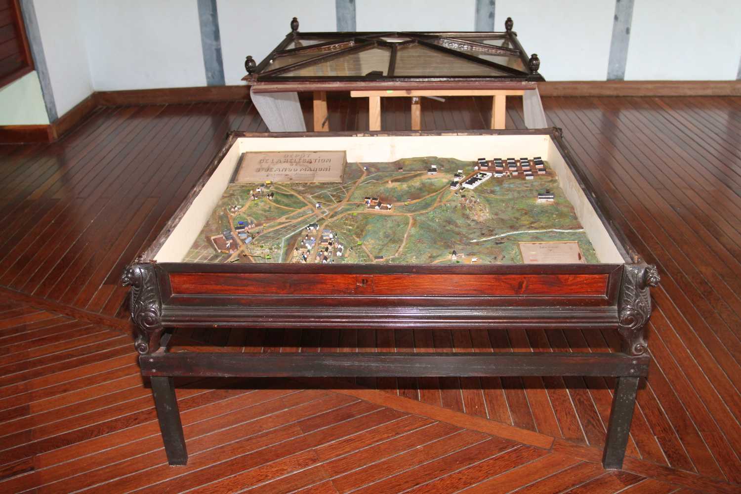 Maquette du dépôt de la relégation de Saint Jean du Maroni_1
