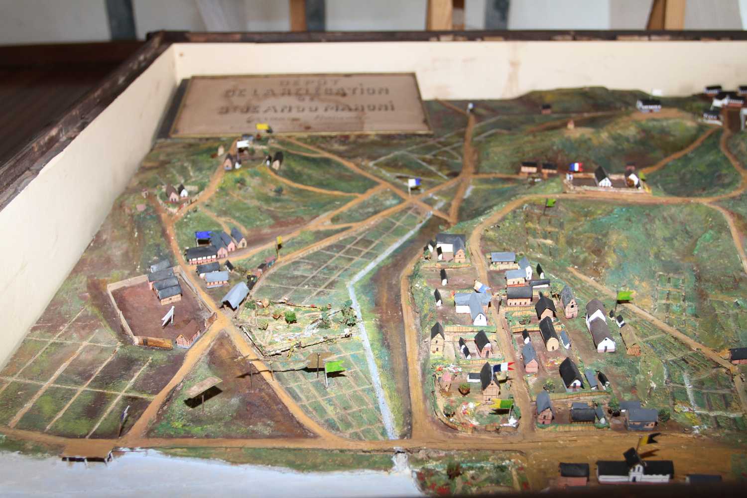 Maquette du dépôt de la relégation de Saint Jean du Maroni_4