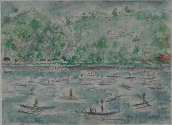Pirogue à Lenakel (Vanuatu)_0