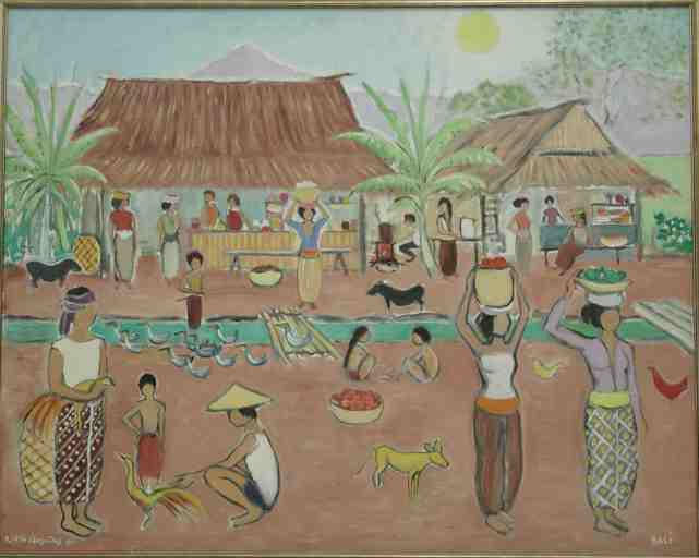 Marché en plein air à Bali_0