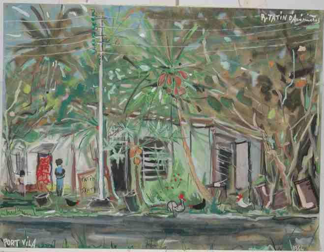Bungalow de Tatin à Melcafe (ile Vate)_0