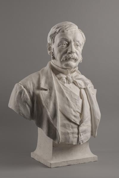 Buste de Lucien Dautresme, Eugène Ernest Chretien, 4e quart 19e siècle
