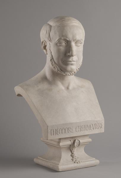 Portrait de Théodore Chennevière — Dantan