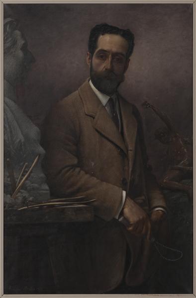 Portrait de Robert Delandre, Alexandre Bertin, 1916
