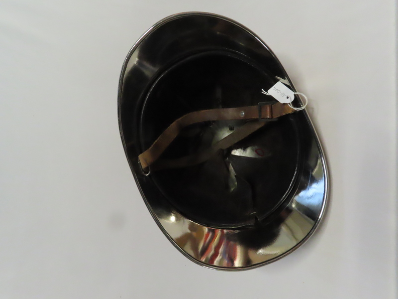 Casque de sapeur-pompier de Lyon à cimier tête de lion_5