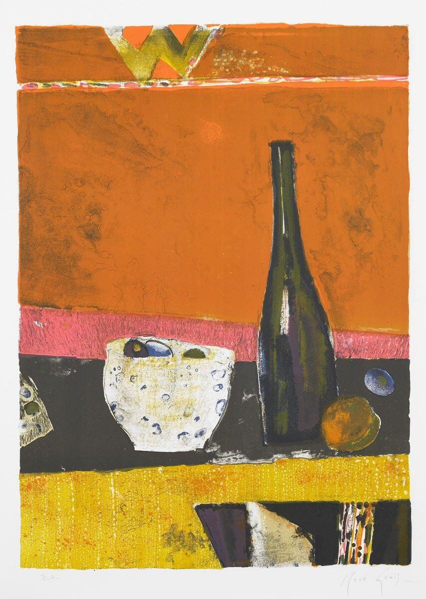 La bouteille noire, René Genis, 1995