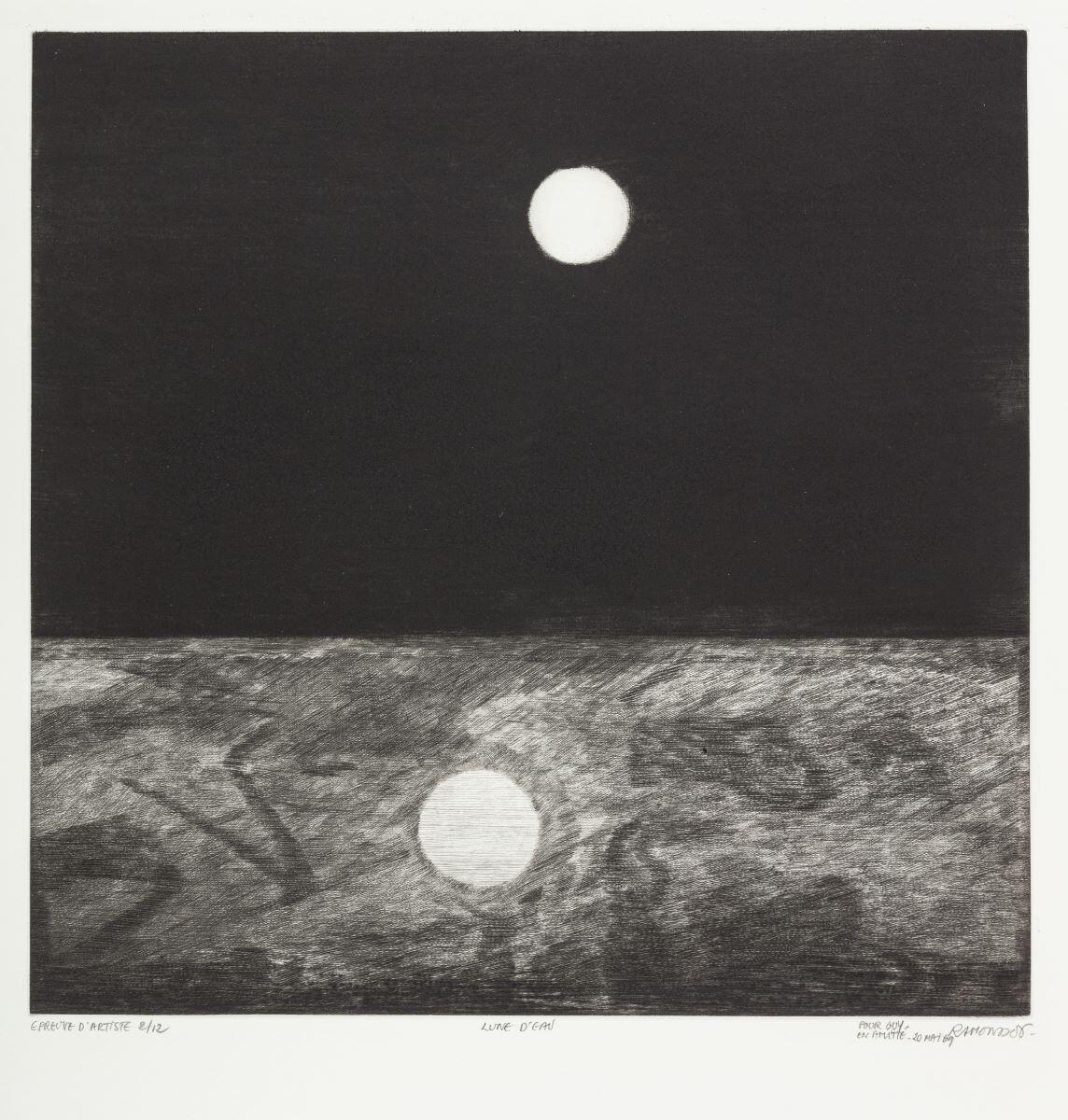 Lune d'eau, Jacques Ramondot, 1969