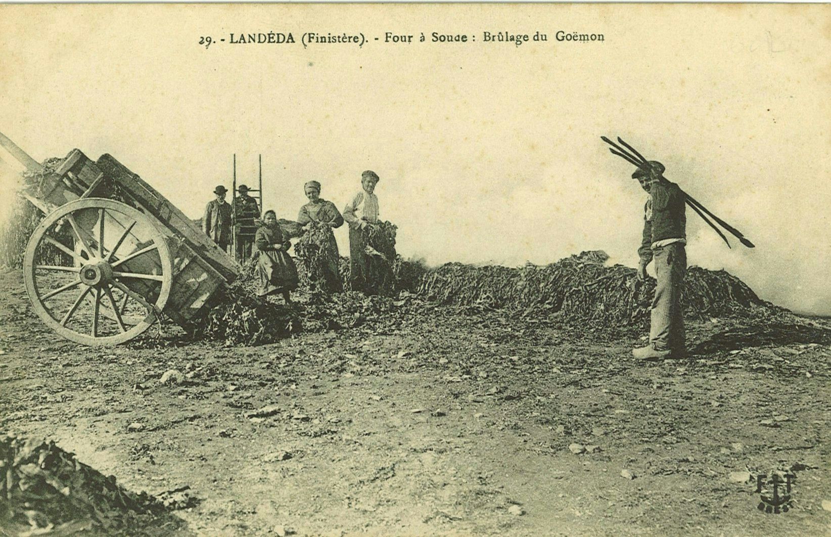 Four à Soude : Brûlage du Goëmon _0