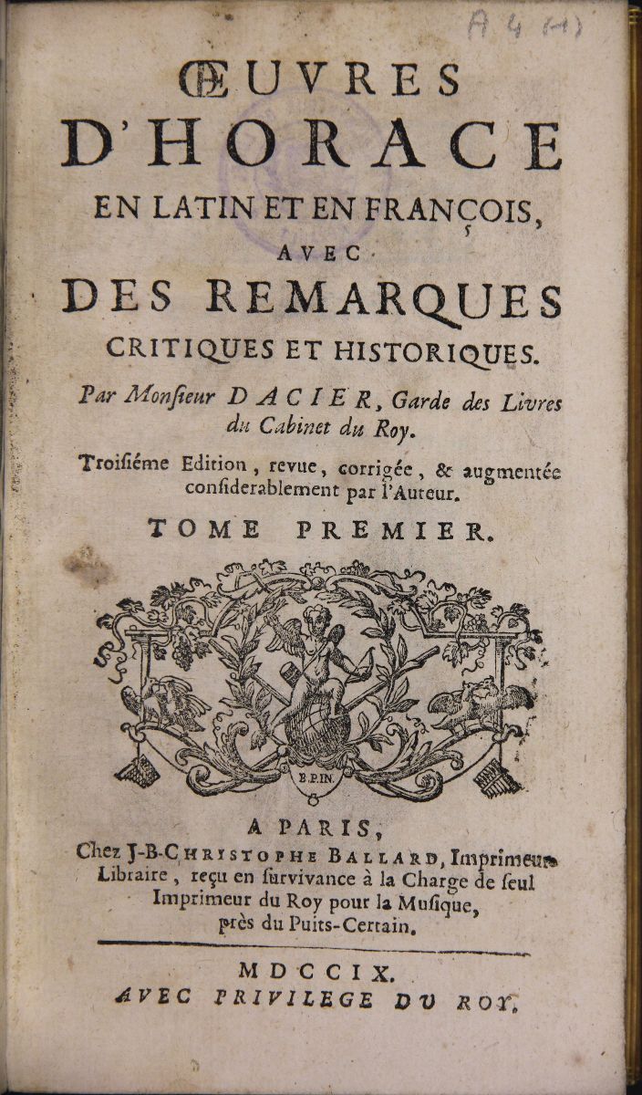 Œuvres d'Horace_0