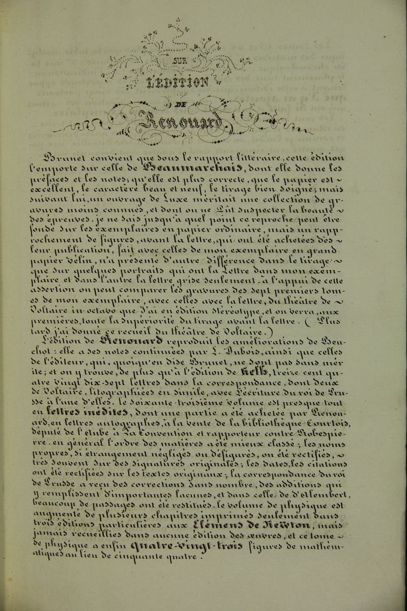 Œuvres complètes de Voltaire suivies des 53 portraits de Voltaire_0