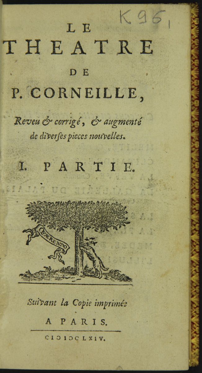 Le théâtre de Pierre Corneille_0