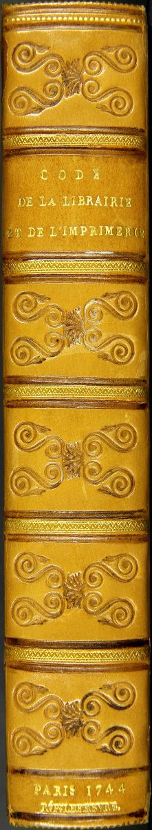 Code de la librairie et imprimerie de Paris_1