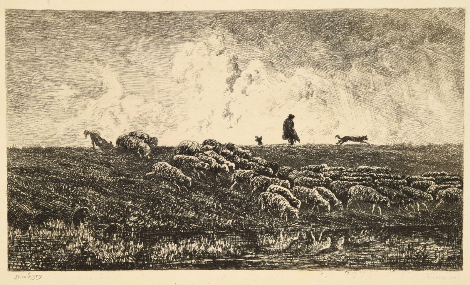 L'Ondée — Charles François Daubigny