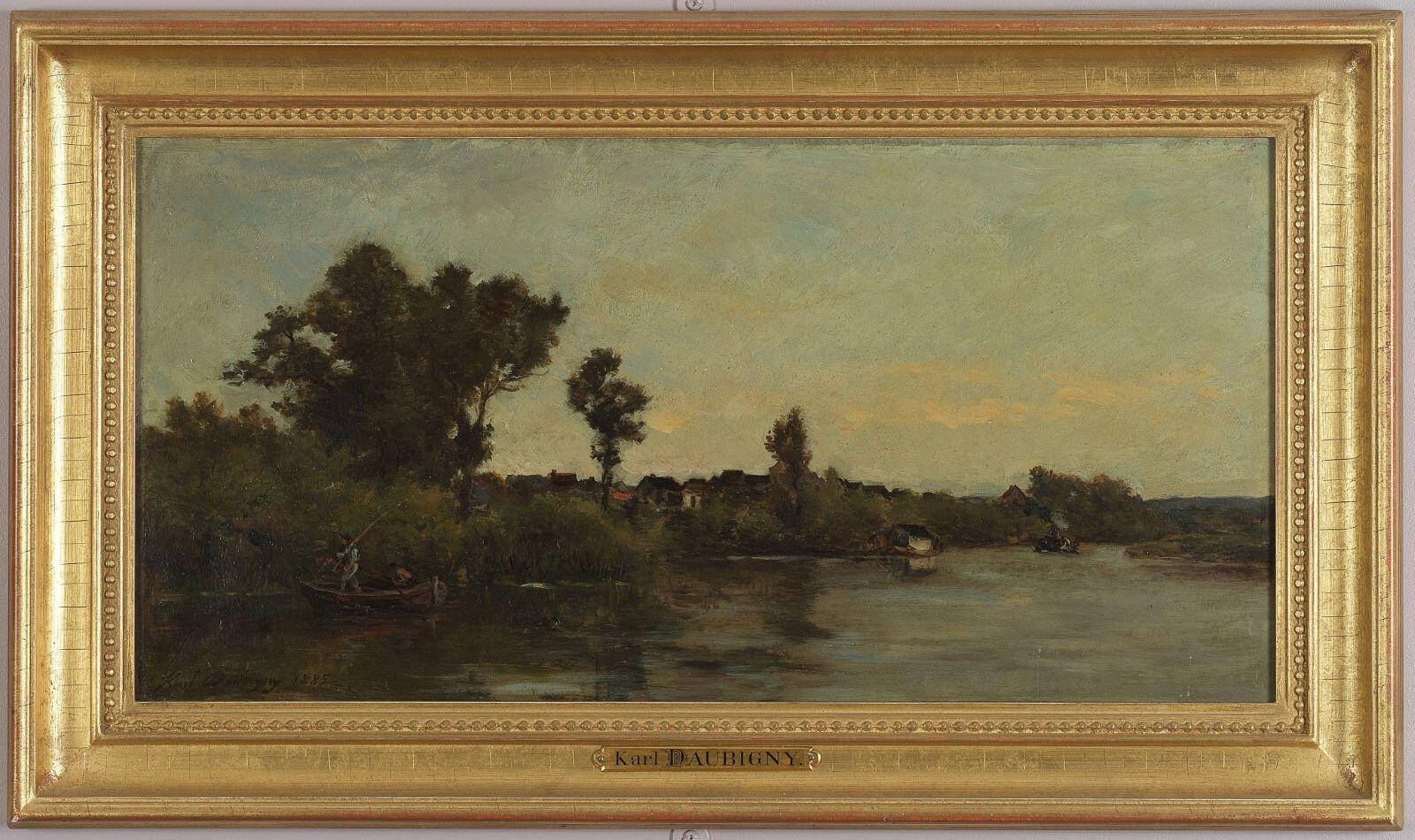 Bords de l'Oise près d'Auvers — Karl-Pierre Daubigny