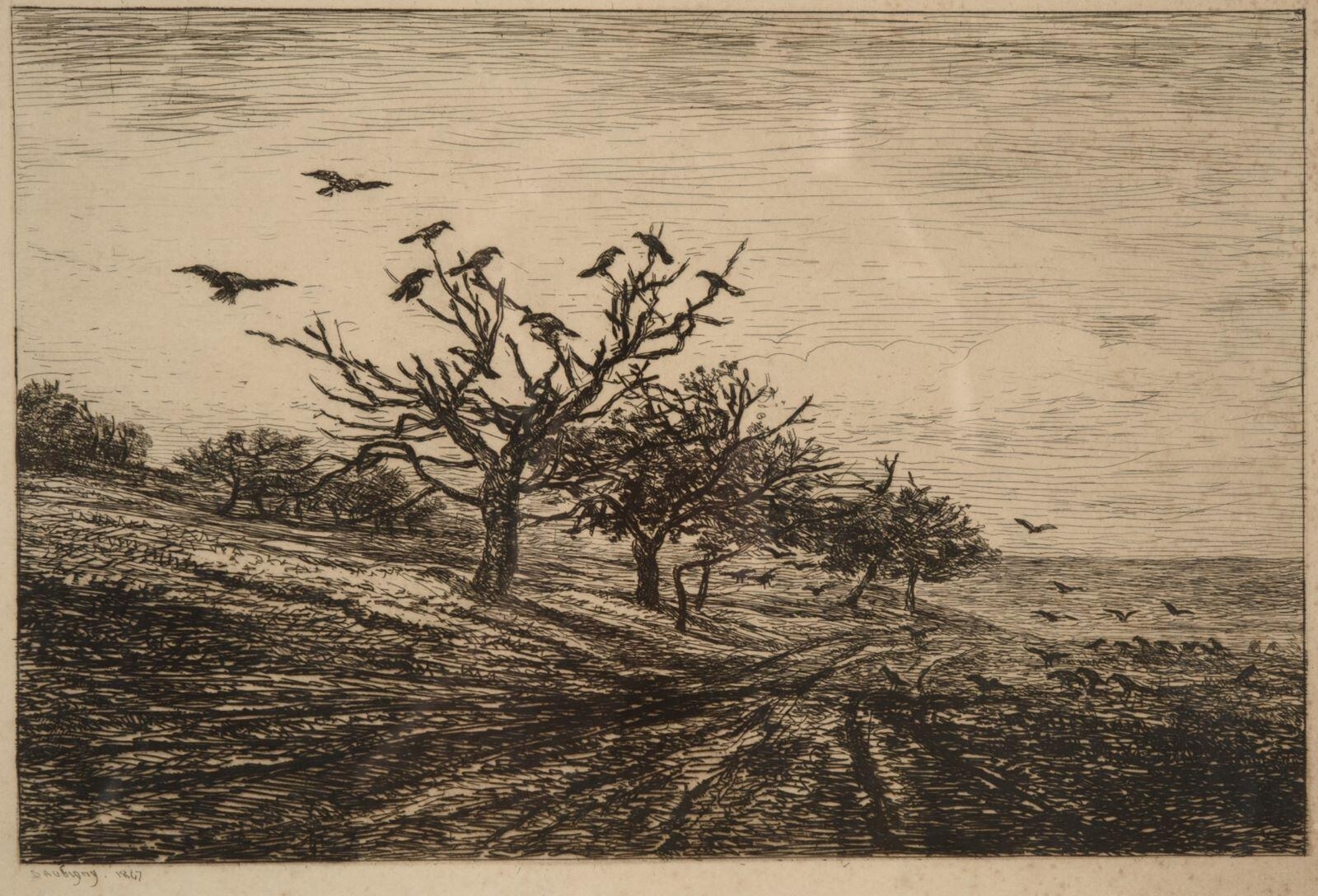L'Arbre aux corbeaux, Charles-François Daubigny, 1867