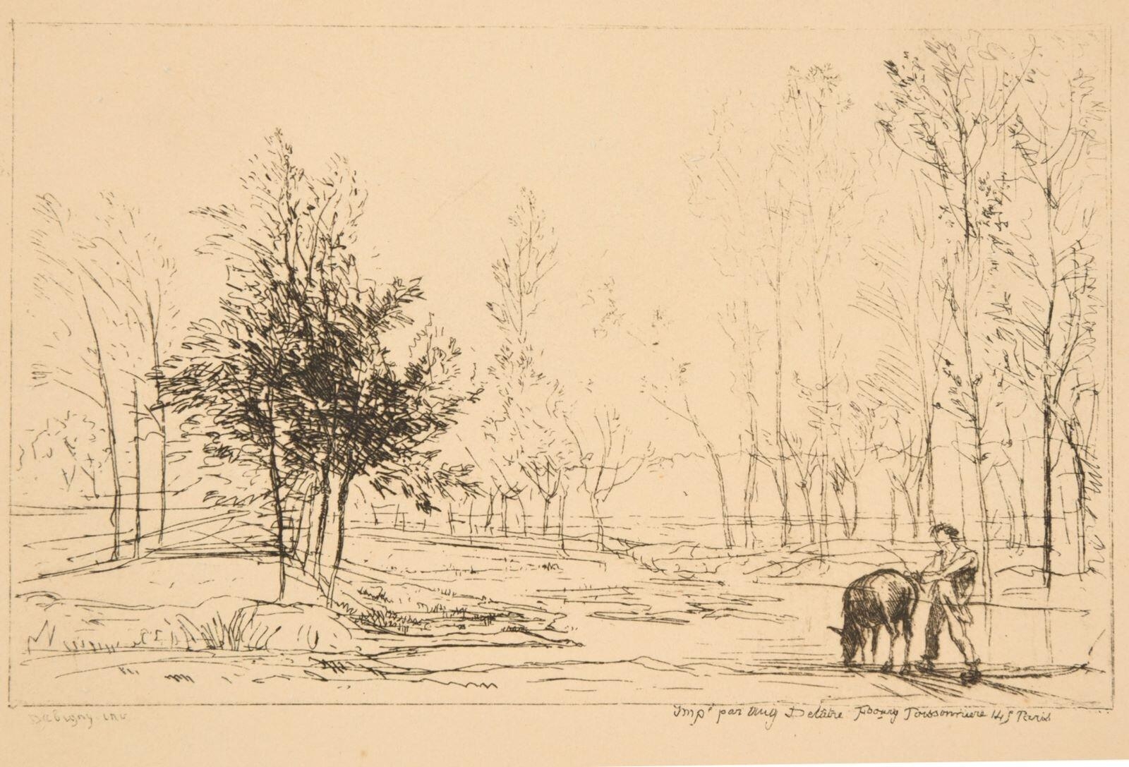 Soleil couchant, Charles-François Daubigny