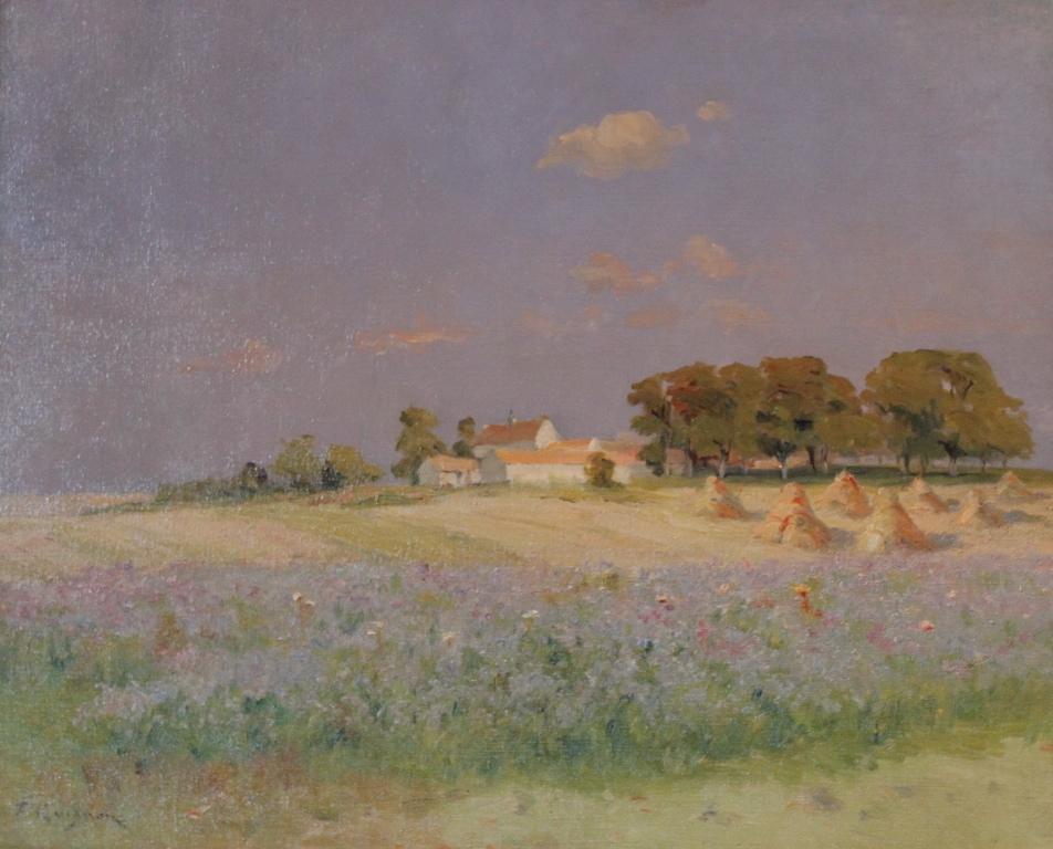 La Ferme de Fontenelle, sainfoins — Fernand Quignon