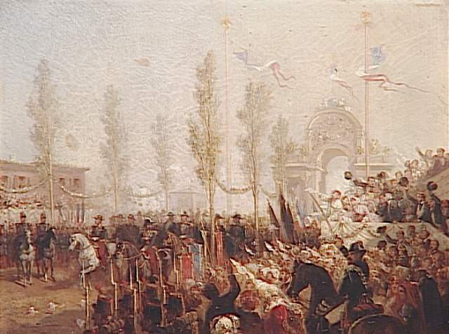 Napoléon III à Chatou en 1858_0