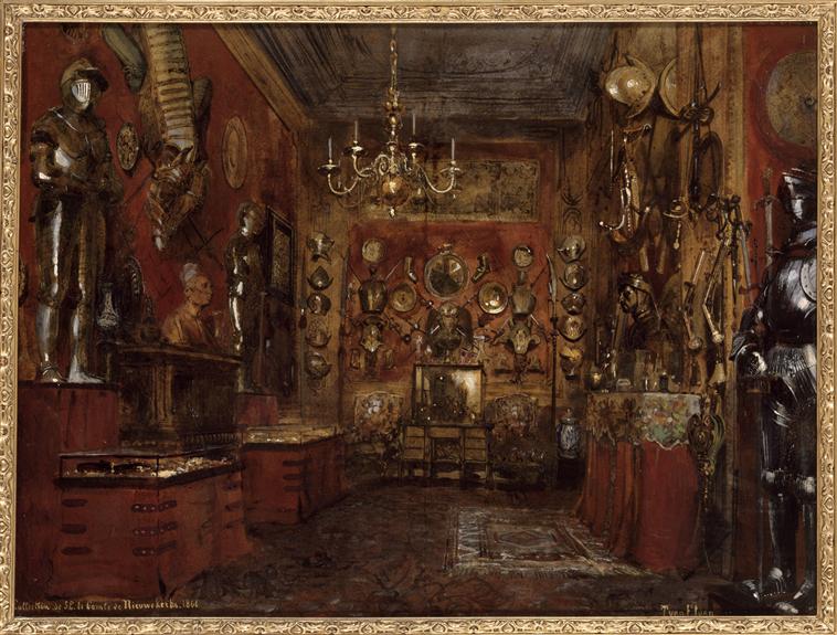 La Collection d'armes du comte de Nieuwerkerke au Louvre, Pierre Tetar Van Elven, 1866