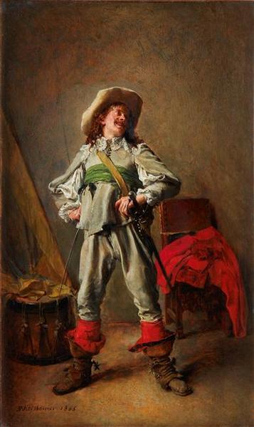 Le Rieur, époque XVIIe siècle_0