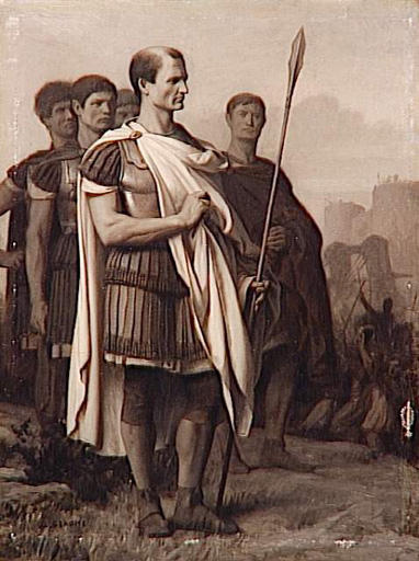 Jules César entouré de ses généraux_0