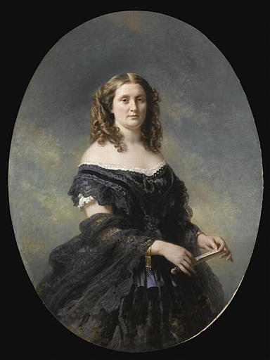 Portrait de la Comtesse Ducos, Franz Xaver Winterhalter, 1856