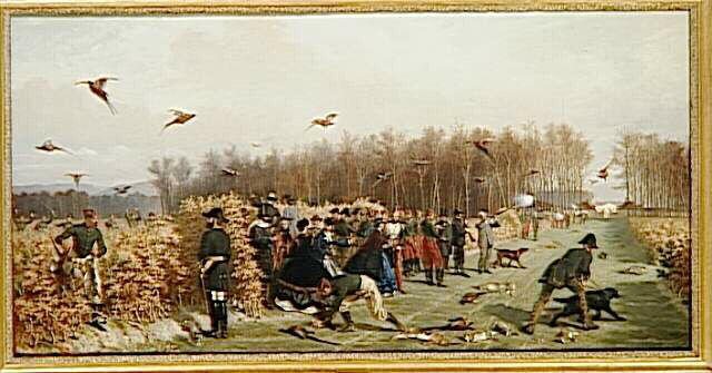 Napoléon III chassant à tir à la faisanderie de Compiègne_0