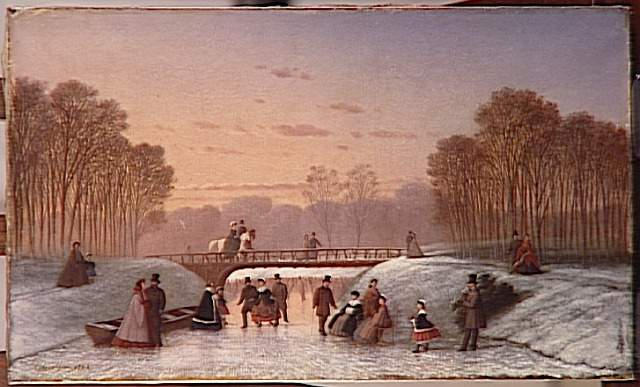 Patinage au bois de Boulogne_0