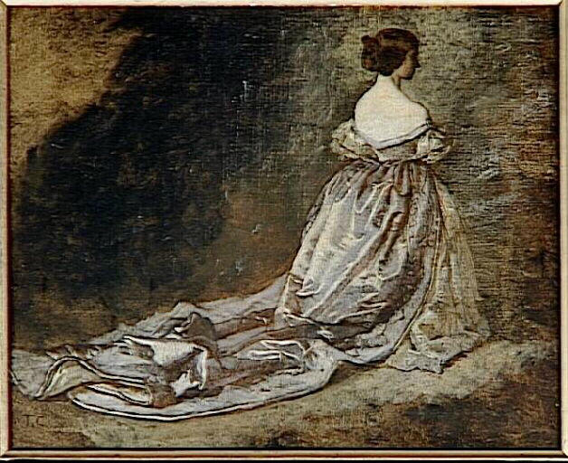 Portrait de Madame Bruat [anciennement La Grande-Duchesse Stéphanie de Bade]_0
