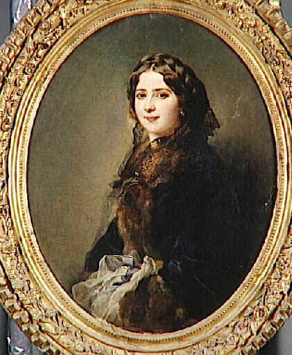 Portrait de la Comtesse Lise Przezdziecka, Franz Xaver Winterhalter, 1857