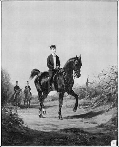 Le Prince impérial à cheval_0