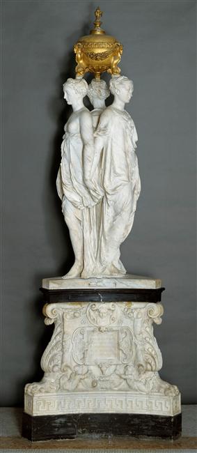 Soubassement du monument du coeur du roi Henri II (Saint-Germain-en-Laye, 1519-Paris, 1559)_2