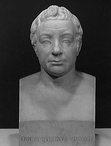 Ennius Quirinus Visconti (Rome, 1751-Paris, 1818), archéologue, conservateur des antiques du musée Napoléon au Louvre_0