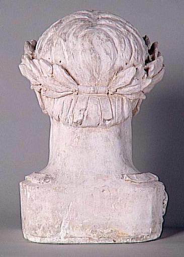 Napoléon Ier lauré : modèle pour la figure centrale du fronton du Pavillon Sully_3