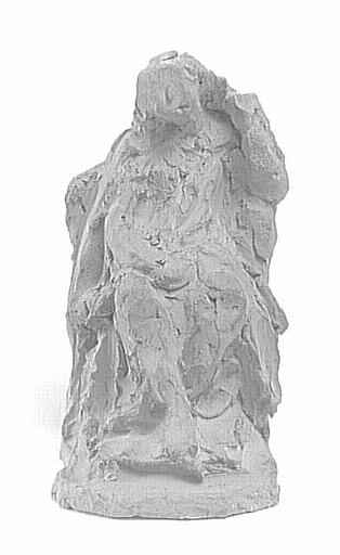 LA TRAGEDIE, SOUS LES TRAITS DE MADEMOISELLE RACHEL DANS LE ROLE DE PHEDRE, ELISABETH RACHEL FELIX, DITE MADEMOISELLE RACHEL (MUMPF, SUISSE, 1821 - LE CANNET, 1858)_0